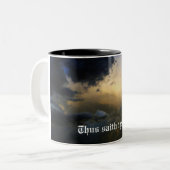 Christliche Kaffee-Tasse Zweifarbige Tasse (Vorderseite Links)