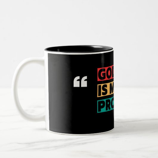 Christliche Kaffeetasse (Links)