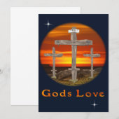 Christliche Kalvarien Einladung (Vorne/Hinten)