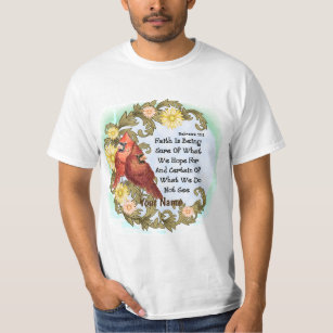 Christliche Kardinal Vertrauter individuelle Name  T-Shirt