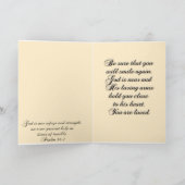 Christliche Karte (Innenseite)