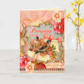 Christliche Karte (Gelbe Blume)