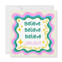 Christliche Karten glauben an Urlaubsermutigung