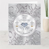 Christliche Karten zum 60. Hochzeitstag (Vorderseite)