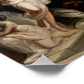 Christliche katholische Auferstehung Jesu Osters Poster (Ecke)