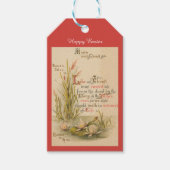 Christliche katholische Bibel Verse Foto Ostern Geschenkanhänger (Vorderseite)