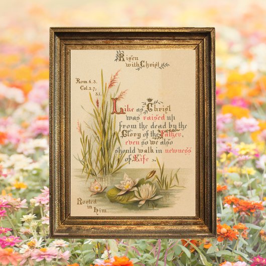 Christliche katholische Bibelkirche ist Ostern Poster