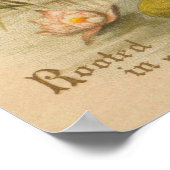 Christliche katholische Bibelkirche ist Ostern Poster (Ecke)