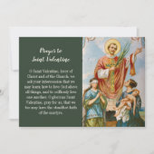 Christliche katholische Ehefrau Ehemann Valentinst Feiertagskarte (Vorderseite)