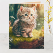 CHRISTLICHE KATZGEBURTSTAGPHILIPPIANER 1:3 GREETIN KARTE (Gelbe Blume)