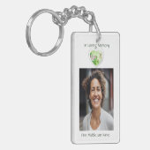 Christliche Keepake Feier des Lebens Hummingbird Schlüsselanhänger (Vorderseite links)