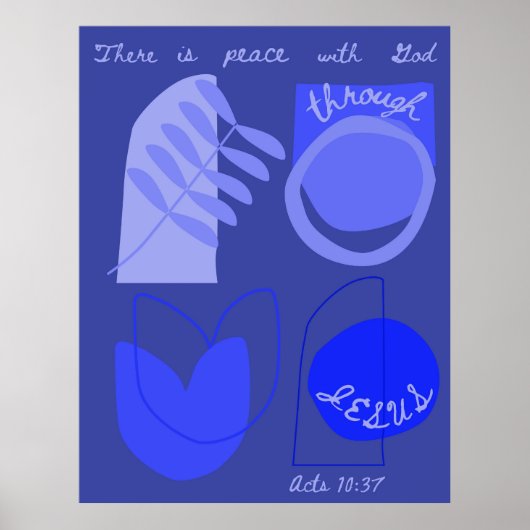 Christliche Kinder Postern Christliches Kinderzimm Poster (Vorne)
