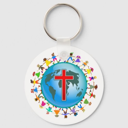Christliche Kinder Schlüsselanhänger (Vorderseite)
