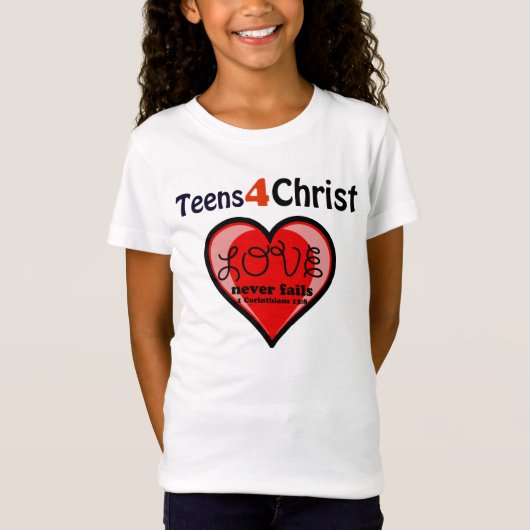 Christliche Kinder T-Shirt (Vorderseite)