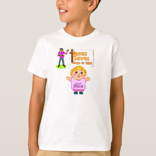 Christliche Kinder T-Shirt (Vorderseite)