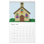 Christliche Kirche mit afrikanischer Kalender (Feb 2027)