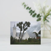 Christliche Kirche Voldum Dänemark Postkarte (Stehend Vorderseite)