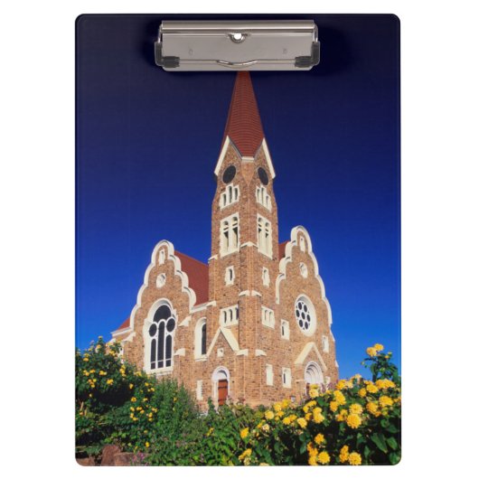 Christliche Kirche, Windhoek, Khomas, Namibia Klemmbrett (Vorderseite)