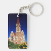 Christliche Kirche, Windhoek, Khomas, Namibia Schlüsselanhänger (Rückseite)