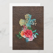 Christliche Kirchenkreuz Ostern Jesus Baptist Lieb Einladung (Vorne/Hinten)