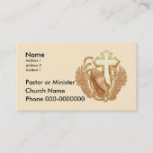 Christliche kirchliche Visitenkarten Visitenkarte (Vorderseite)