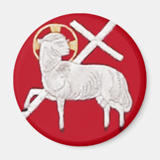 CHRISTLICHE KIRCHSYMBOLE-LAMB GOTT MAGNET