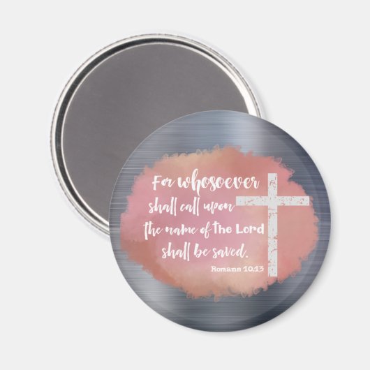 Christliche KJV Bible Verse Magnet (Vorderseite/Rückseite)