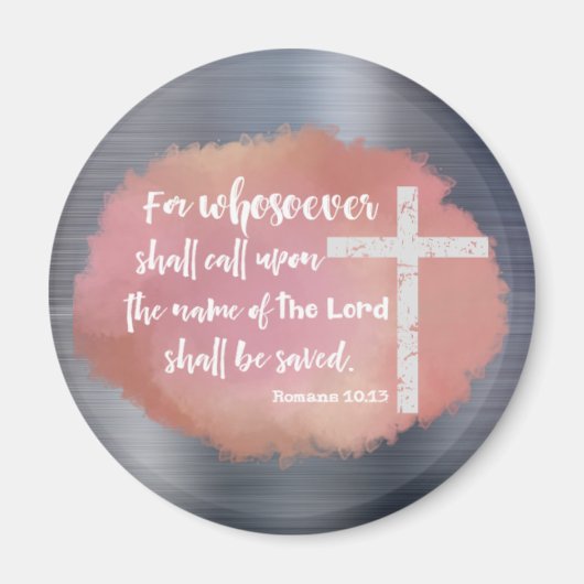 Christliche KJV Bible Verse Magnet (Vorne)