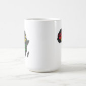 Christliche Klassische Bildung Afrika Karte Imitat Kaffeetasse (Mittel)