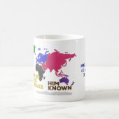 Christliche Klassische Bildung World Map Imitate s Kaffeetasse (Mittel)