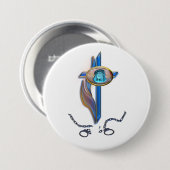 Christliche Kleidung und mehr Button (Vorne & Hinten)