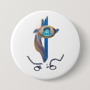 Christliche Kleidung und mehr Button
