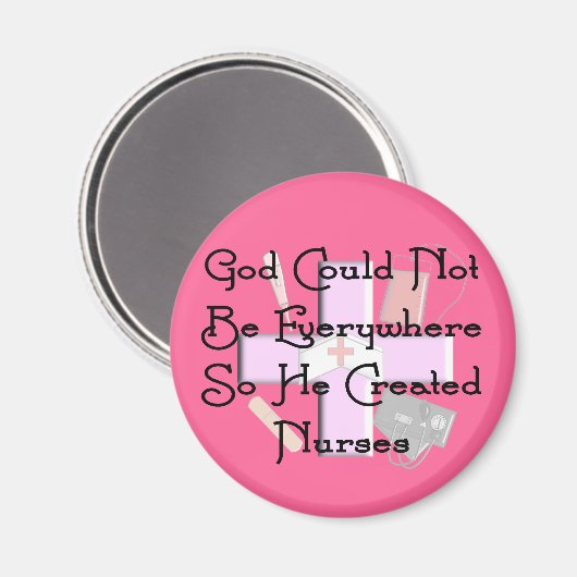 Christliche Krankengeschenke "Gott konnte nicht üb Magnet (Vorderseite/Rückseite)