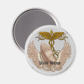 Christliche Krankenschwester Magnet (Vorderseite/Rückseite)