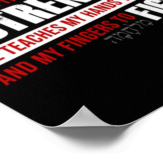 Christliche Krav Maga Selbstverteidigung: Der LORD Poster (Ecke)