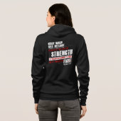 Christliche Krav Maga-Selbstverteidigung Hoodie (Schwarz voll)