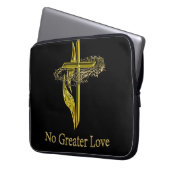 Christliche Kreuze Laptopschutzhülle (Vorderseite Links)