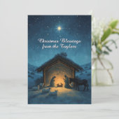 Christliche Krippe Star Religiöse Weihnachten (Stehend Vorderseite)