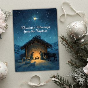 Christliche Krippe Star Religiöse Weihnachten