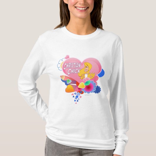 Christliche Küken T-Shirt (Vorderseite)