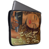 Christliche Kunst-Arbeit töten beten Laptop-Hülse Laptopschutzhülle (Vorne Rechts)