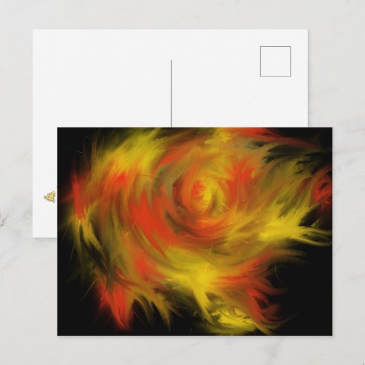 Christliche Kunst des Heiligen Geistes Postkarte (Vorne/Hinten)