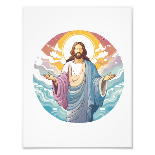 Christliche Kunst Fotodruck (Vorne)