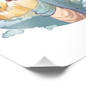 Christliche Kunst Fotodruck (Ecke)