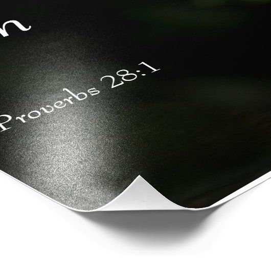 Christliche Kunst, Löwe, Sprichwörter 28-1 Fotodruck (Ecke)