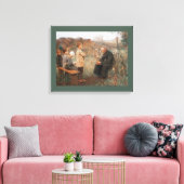 Christliche Kunsthistorikstradition Lehre und Kind Leinwanddruck (Insitu (Wohnzimmer))