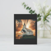 Christliche Landeskirche Postkarte (Stehend Vorderseite)
