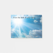 Christliche Landschaftliche Inspiration Post-it Klebezettel (Vorderseite)