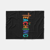 Christliche Lehrer lehren winzige Jünger glauben m Fleecedecke (Vorderseite (Horizontal))