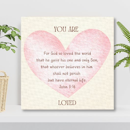 Christliche Leinwand